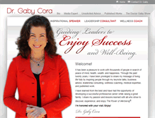 Tablet Screenshot of drgabycora.com